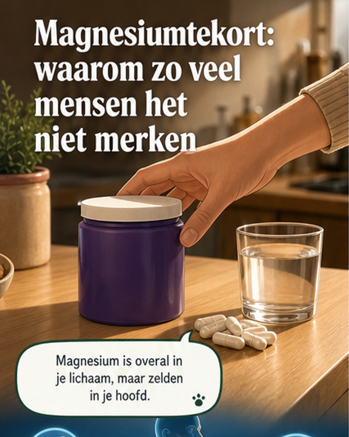 3 op de 4 mensen heeft onvoldoende magnesium