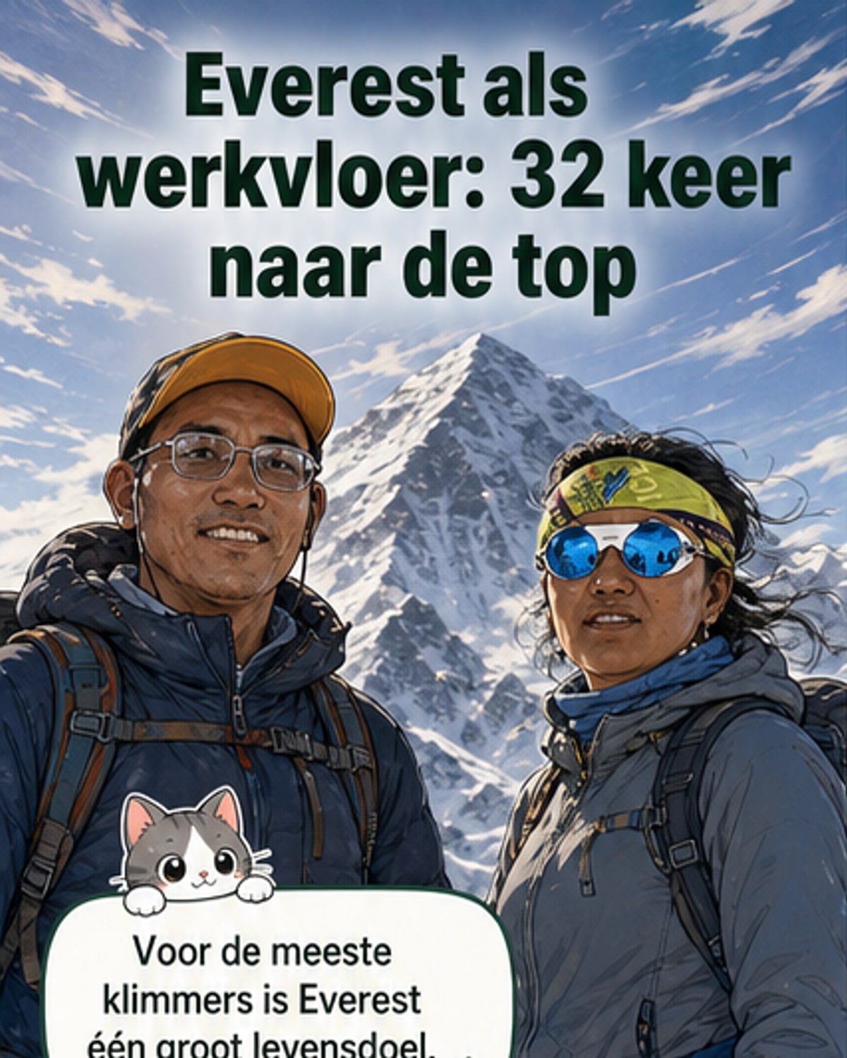 Recordklimmen op de Everest