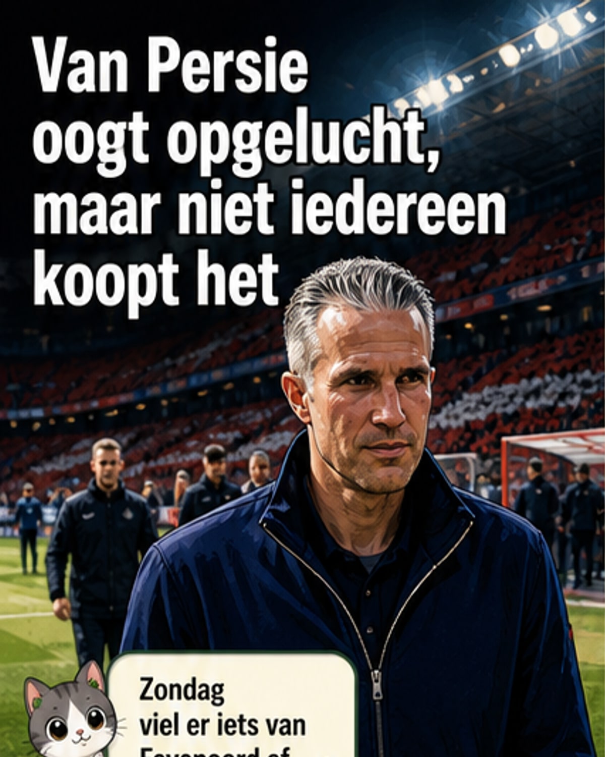 Kieft prijst Van Persie na AZ-wedstrijd