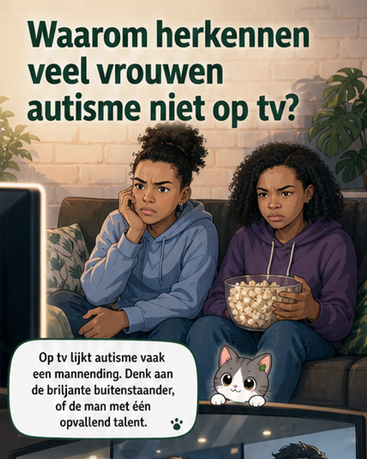 Waarom vrouwen pas laat worden herkend