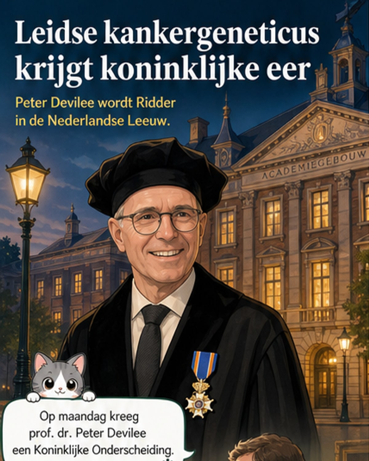 Onderscheiding voor kankeronderzoeker