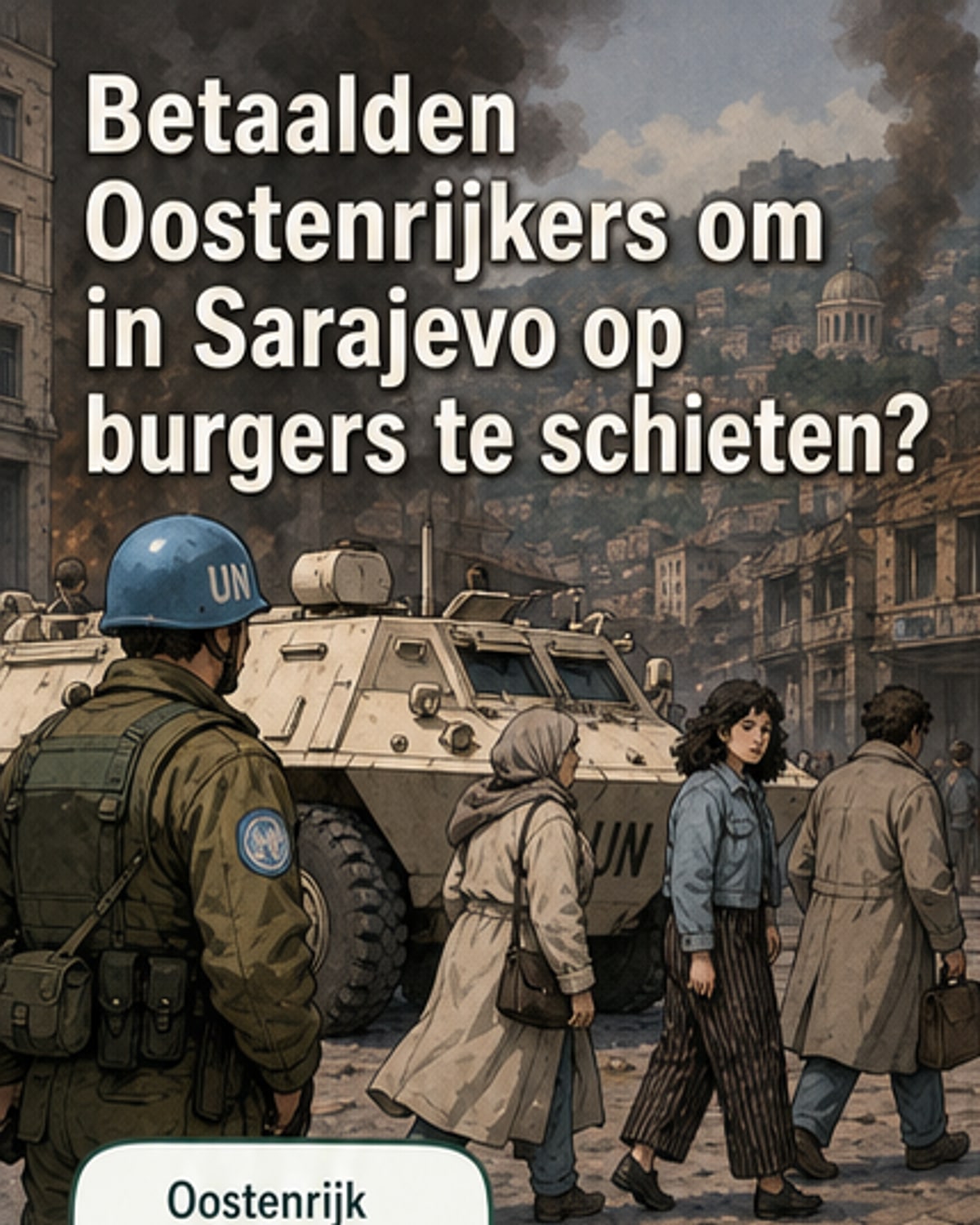 Onderzoek naar 'snipersafari's' in Sarajevo