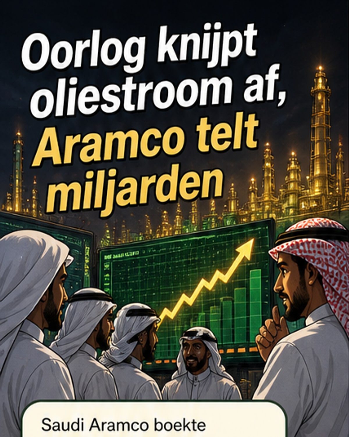 Saudi Aramco boekt megawinst