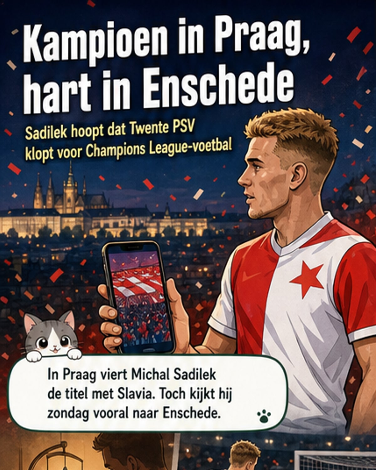 Ex-Twente-speler hoopt op CL-kwalificatie