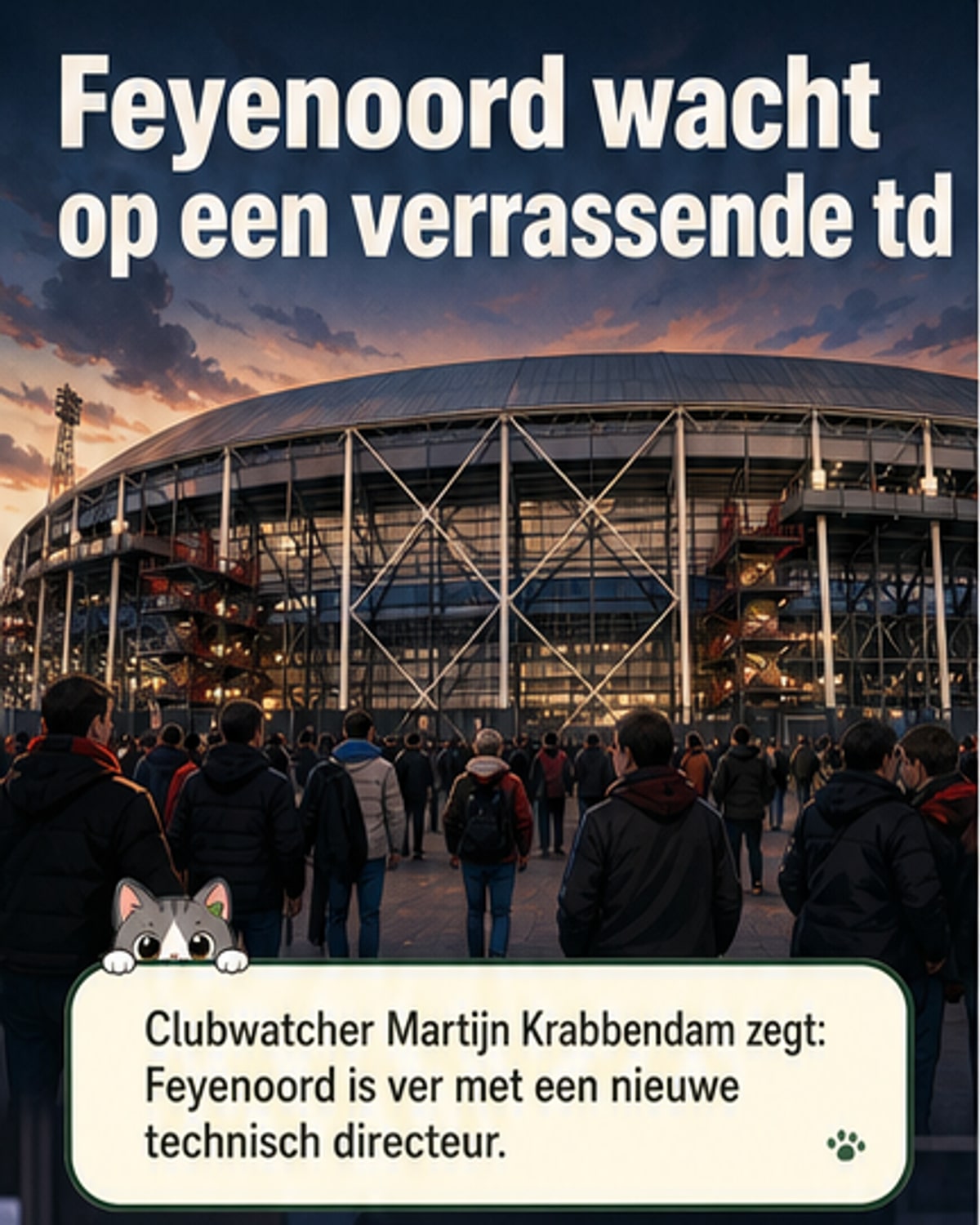 Feyenoord kiest verrassende TD