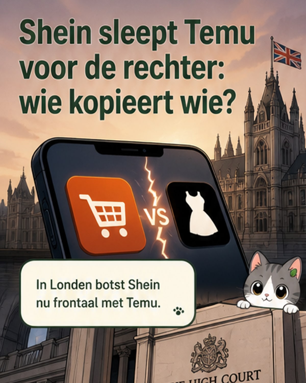 Shein klaagt Temu aan voor kledingkopieën