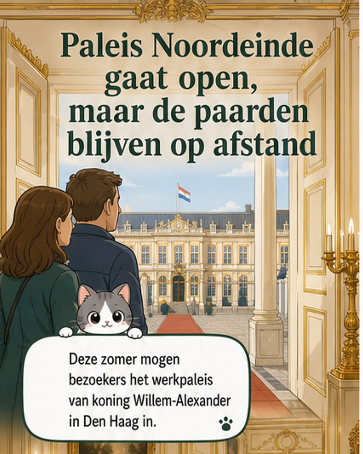 Koninglijk paleis opent stallen