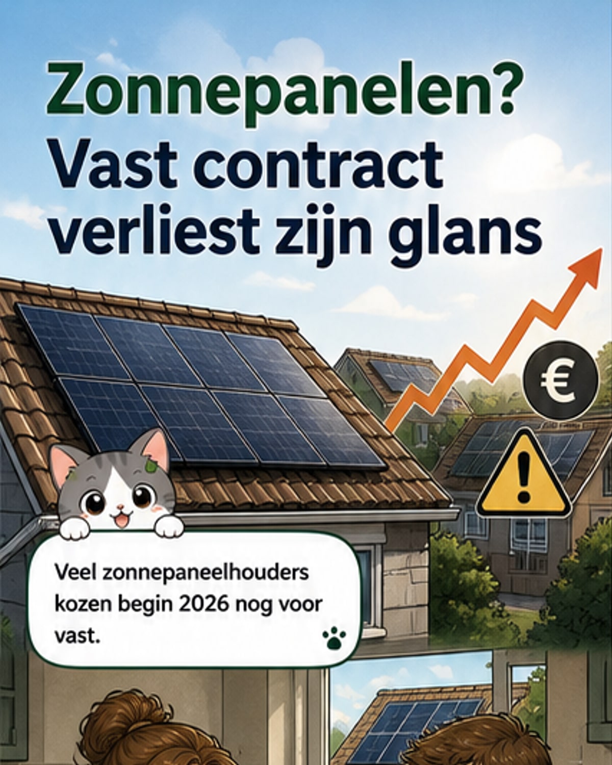Zonnepanelen: dynamisch contract loont meer