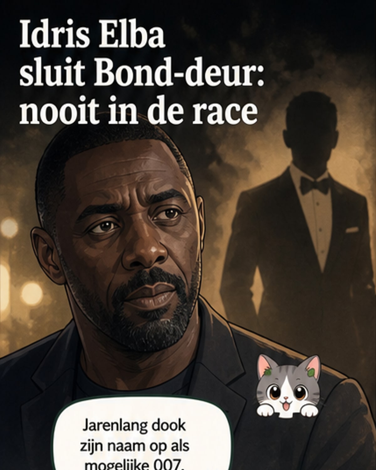 Elba: nooit kandidaat voor James Bond