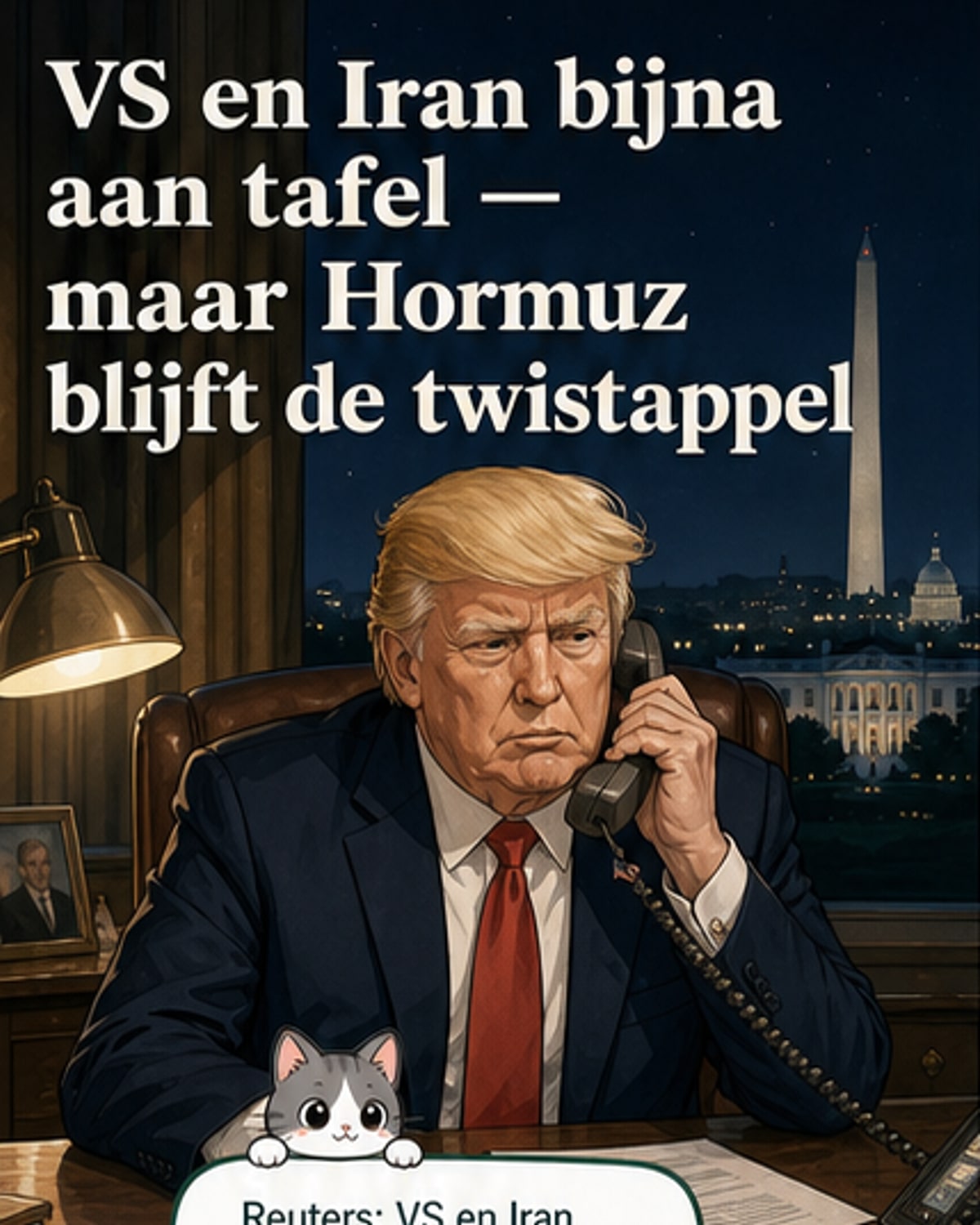 VS en Iran dicht bij vredesakkoord?
