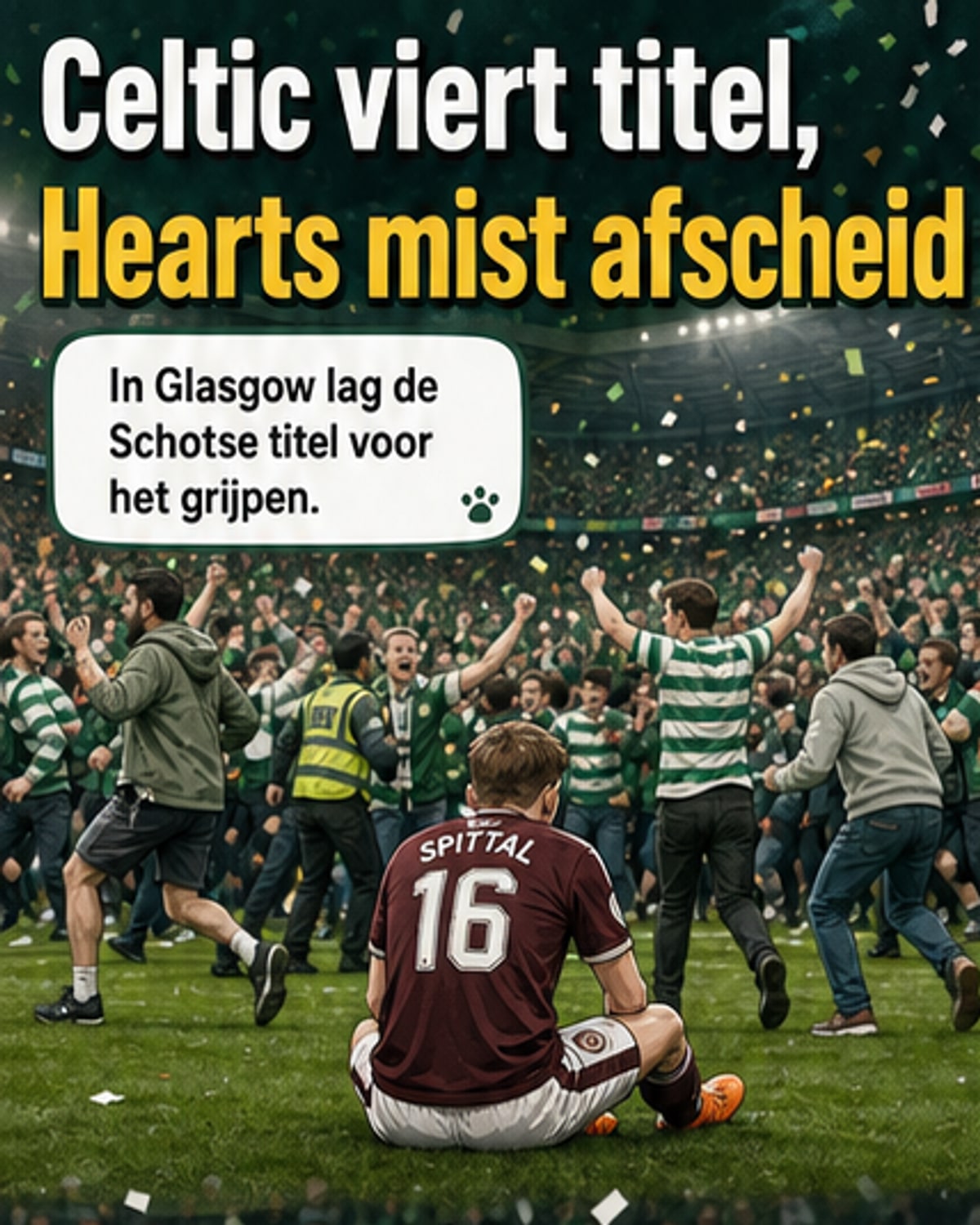 Celtic biedt excuses aan na veldstorming
