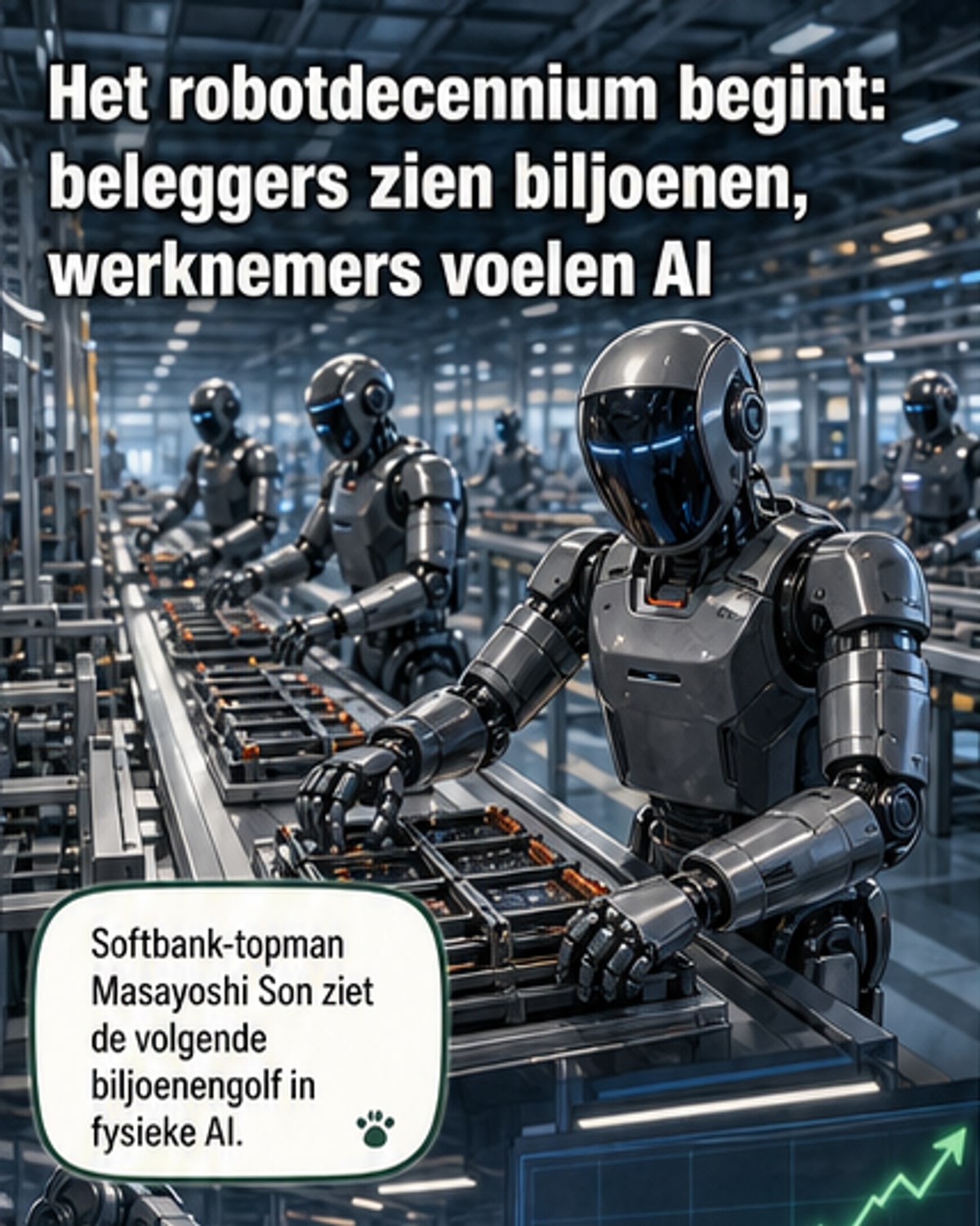 Robotica wordt de nieuwe techgigant