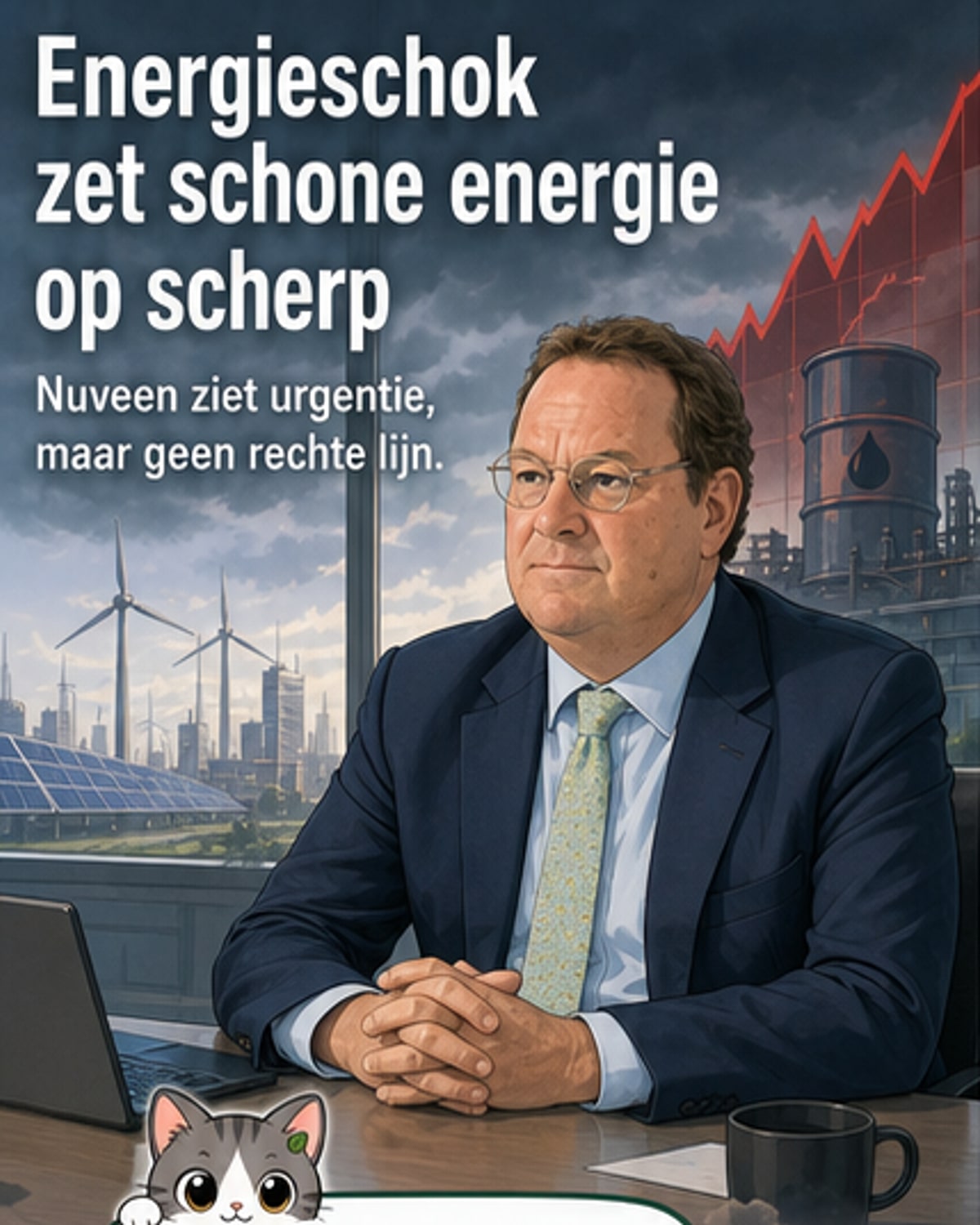 Energieschok duwt Europa naar schone stroom