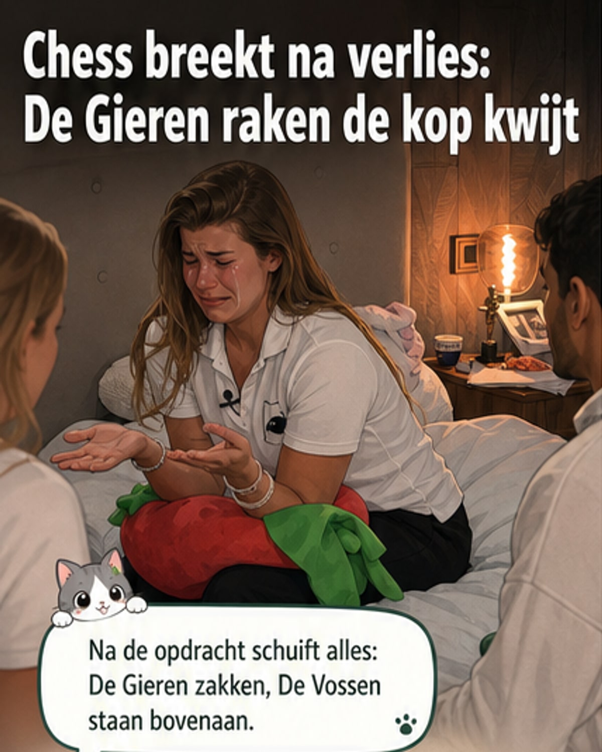Chess breekt na nederlaag
