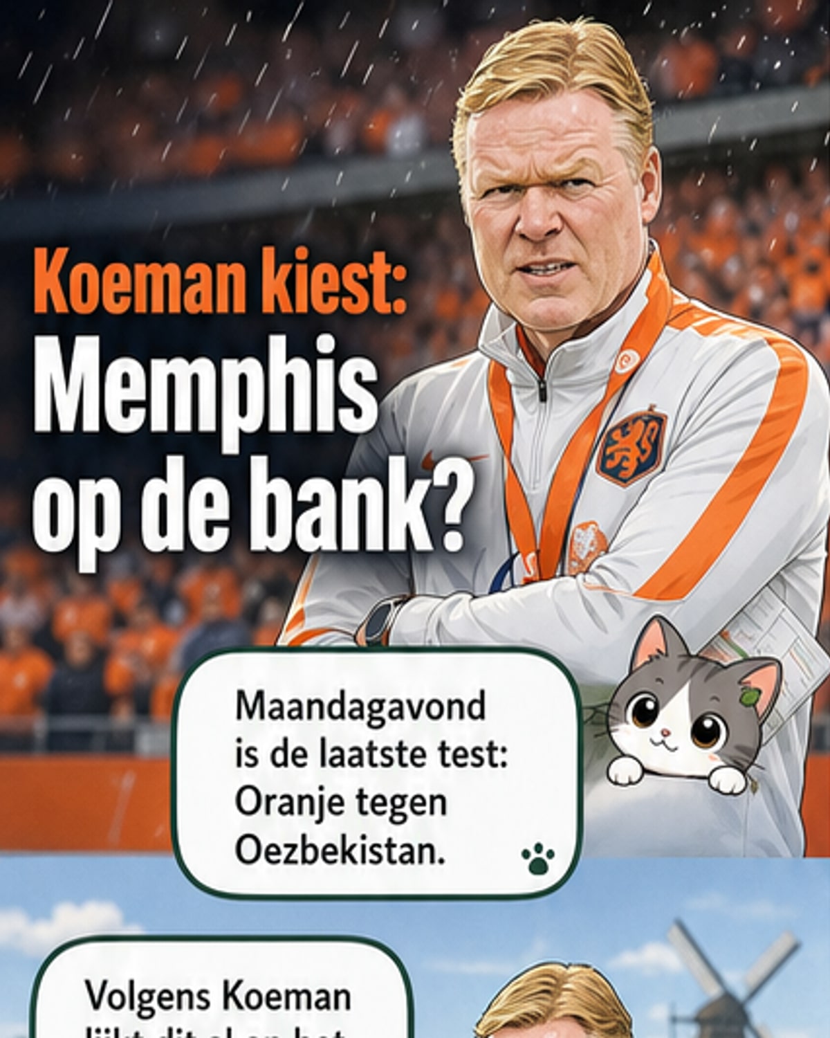 Oranje’s vermoedelijke WK-opstelling is duidelijk