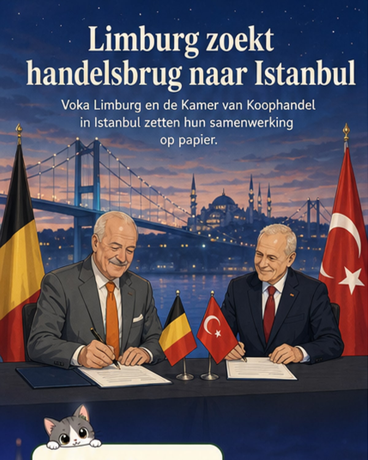 Limburg en Istanbul sluiten economisch akkoord