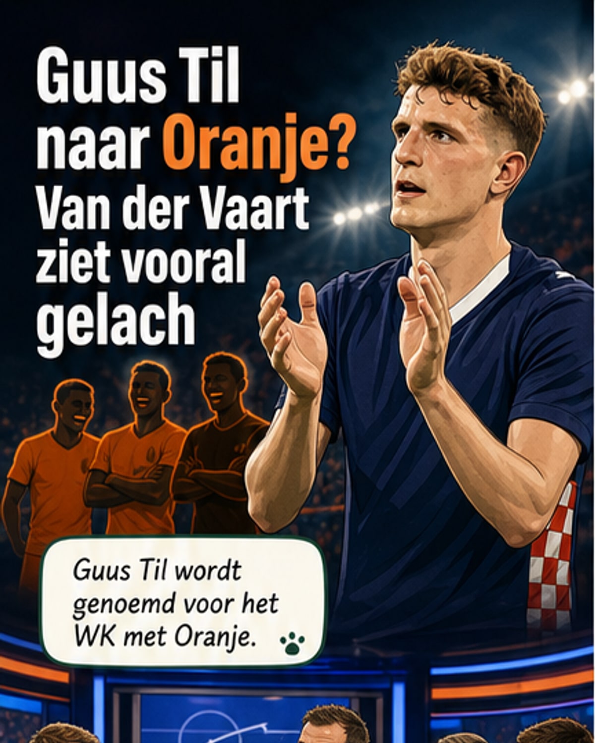 Guus Til en het Oranje-WK-debat