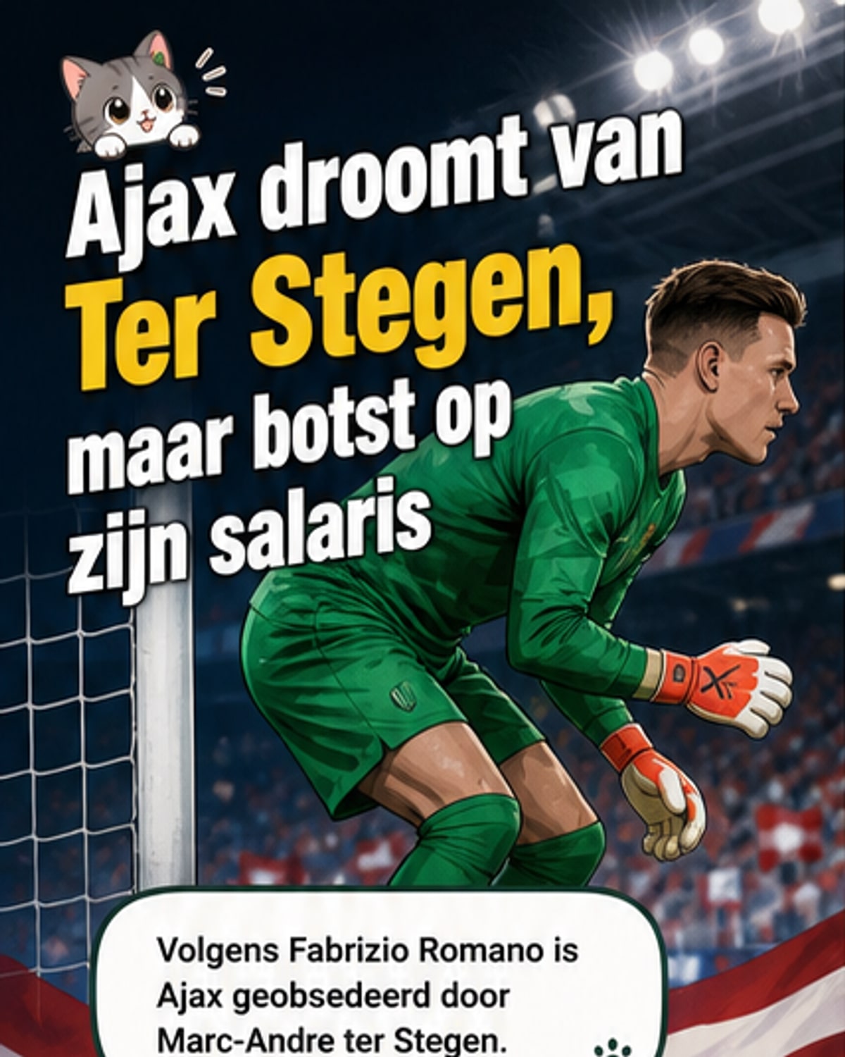 Ajax droomt van Ter Stegen