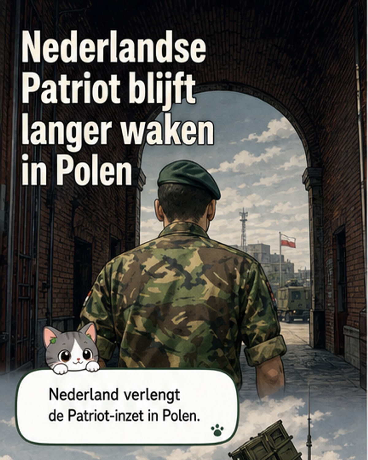 Patriot-luchtverdediging langer in Polen