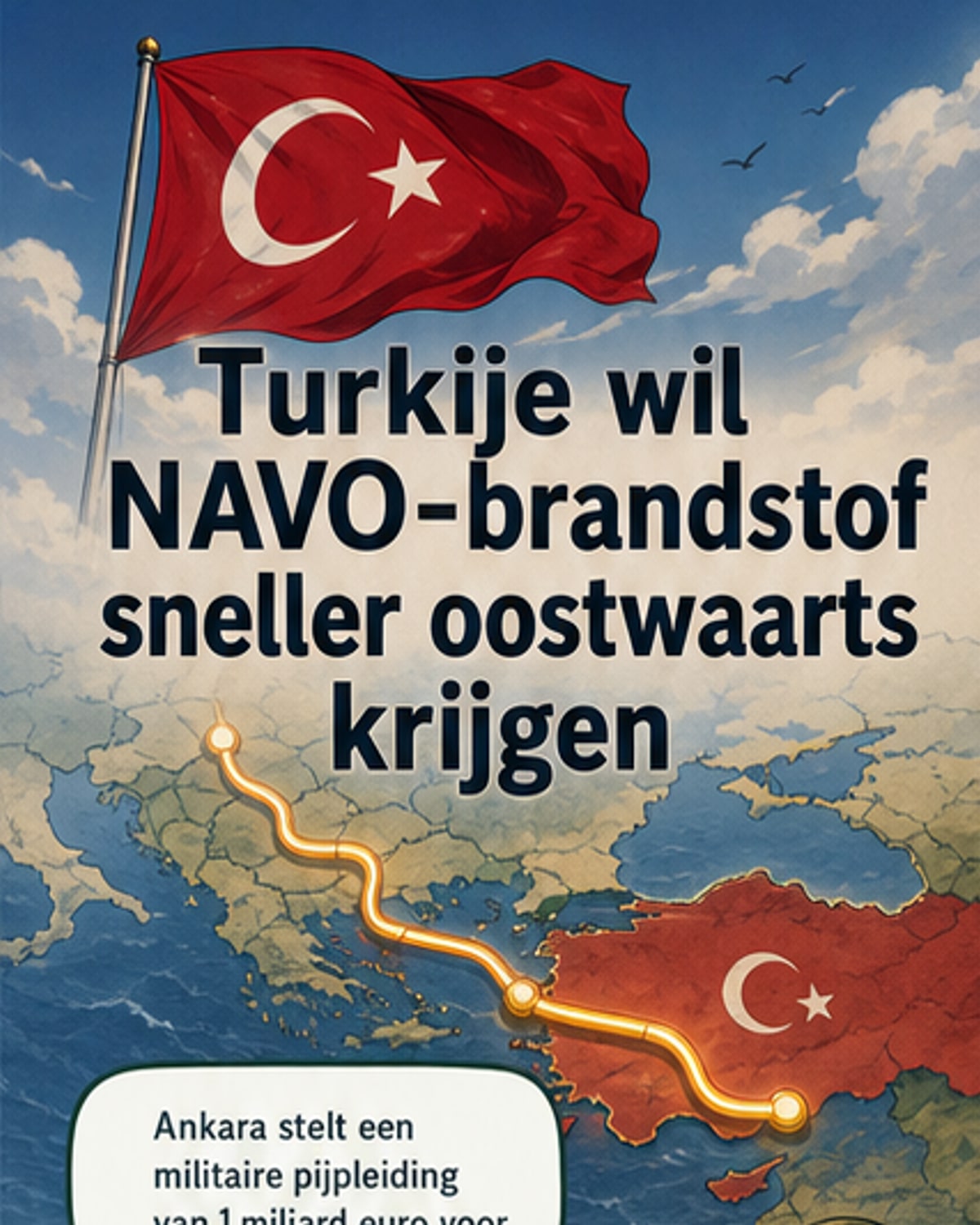 Turkije voorstel voor militaire pijpleiding