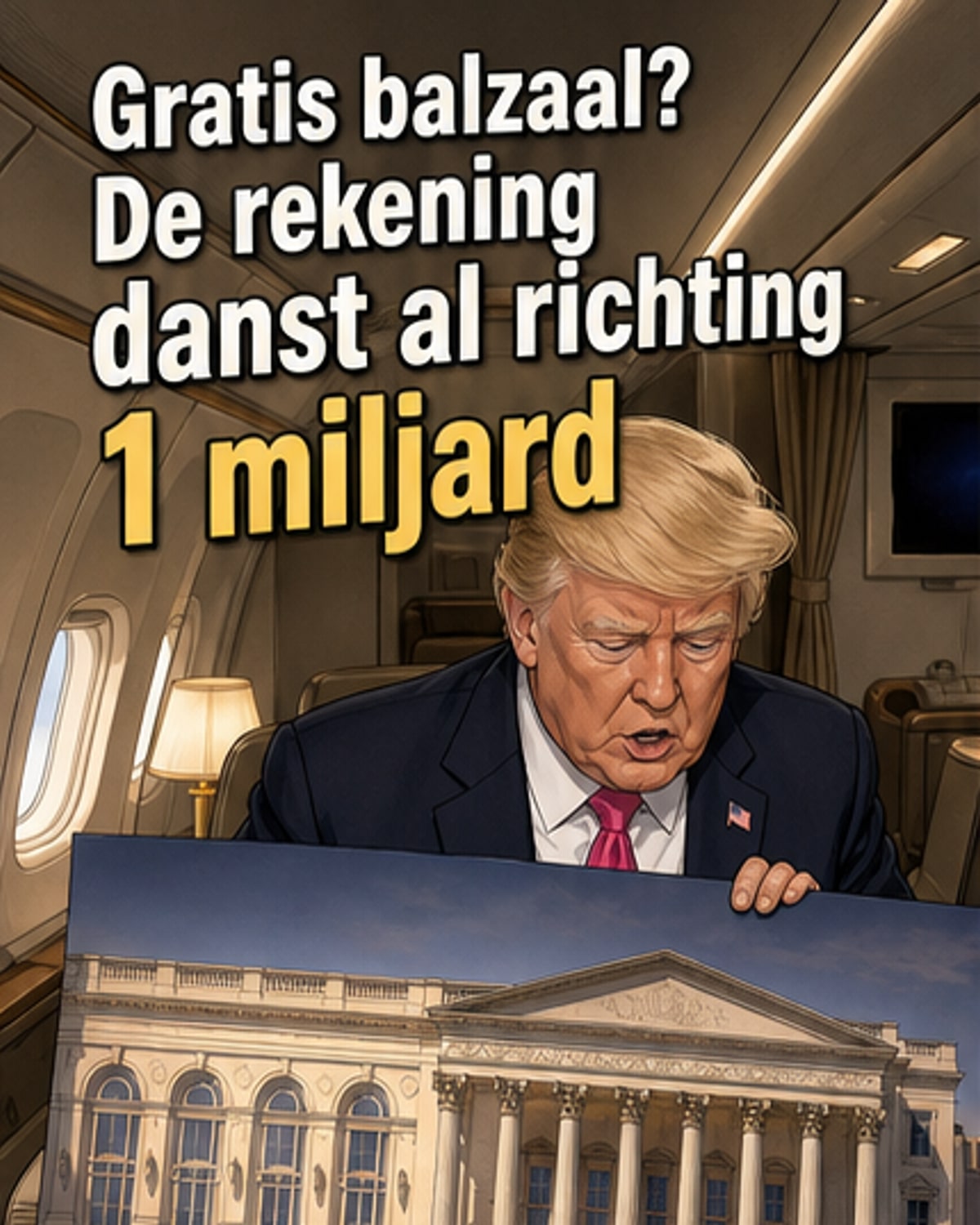 “Geen cent van jou” — maar er komt een rekening