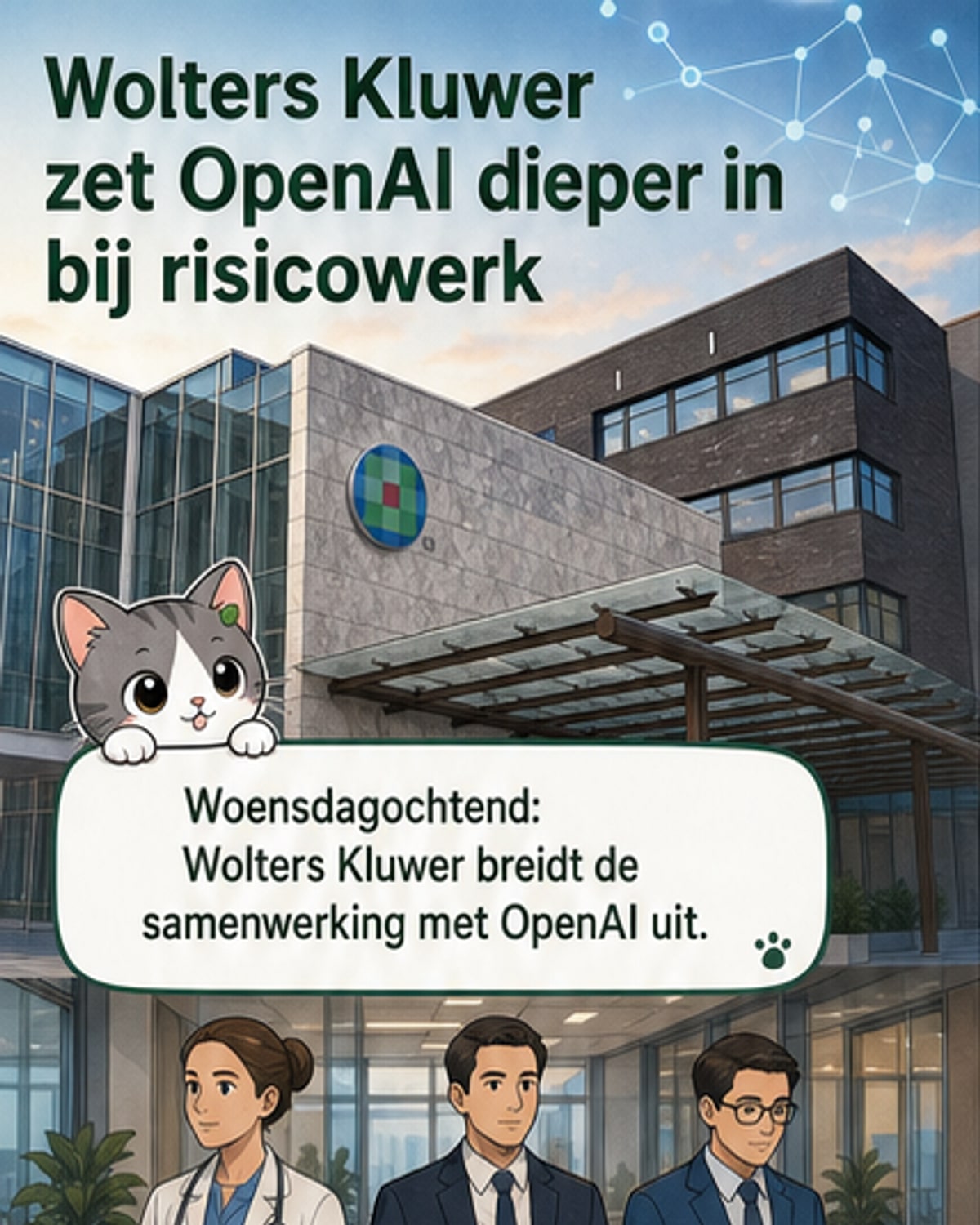 Wolters Kluwer en OpenAI gaan verder samen