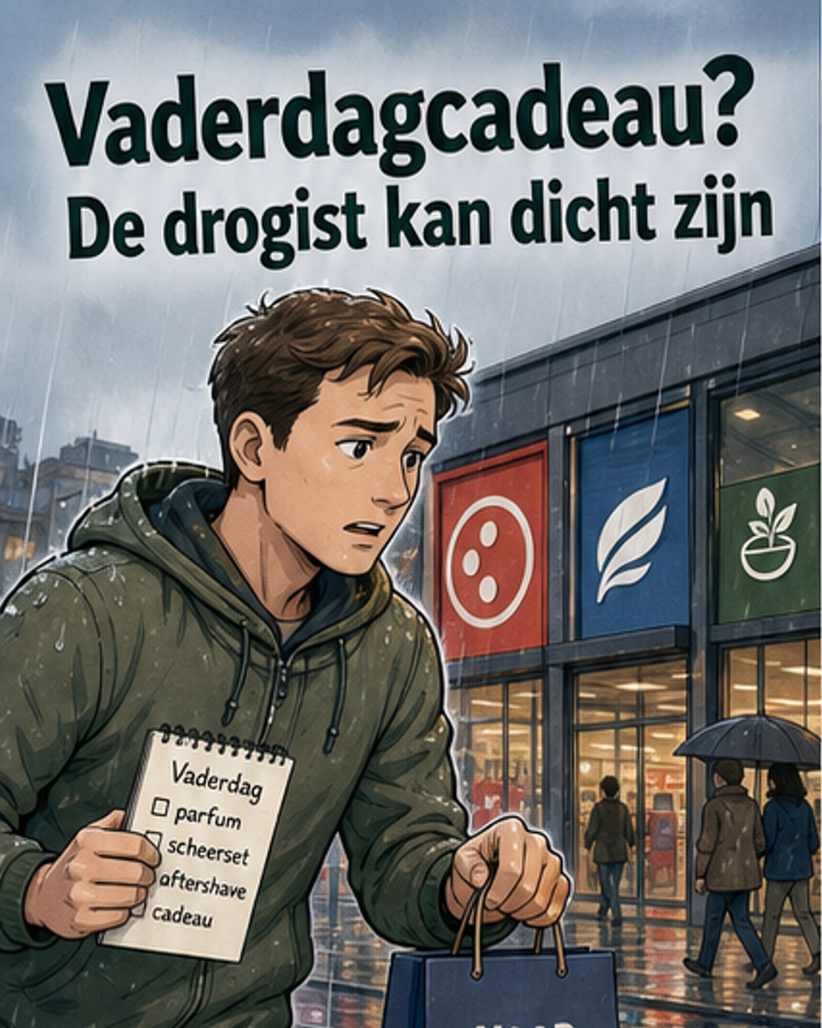 Vaderdagcadeaus: Winkels dicht door staking