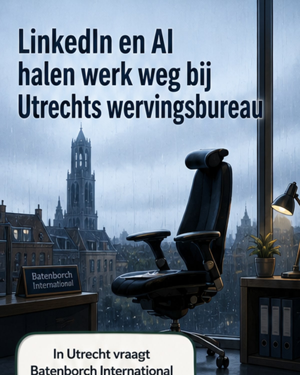 LinkedIn en AI doen wervingsbureau de das om
