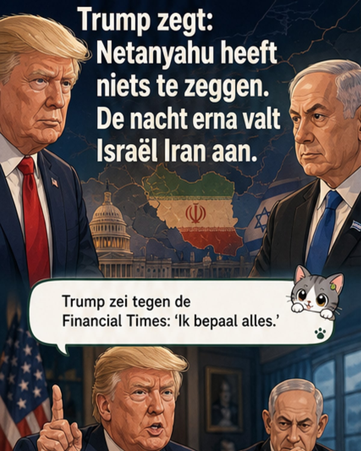 Trump vs. Netanyahu over Iran