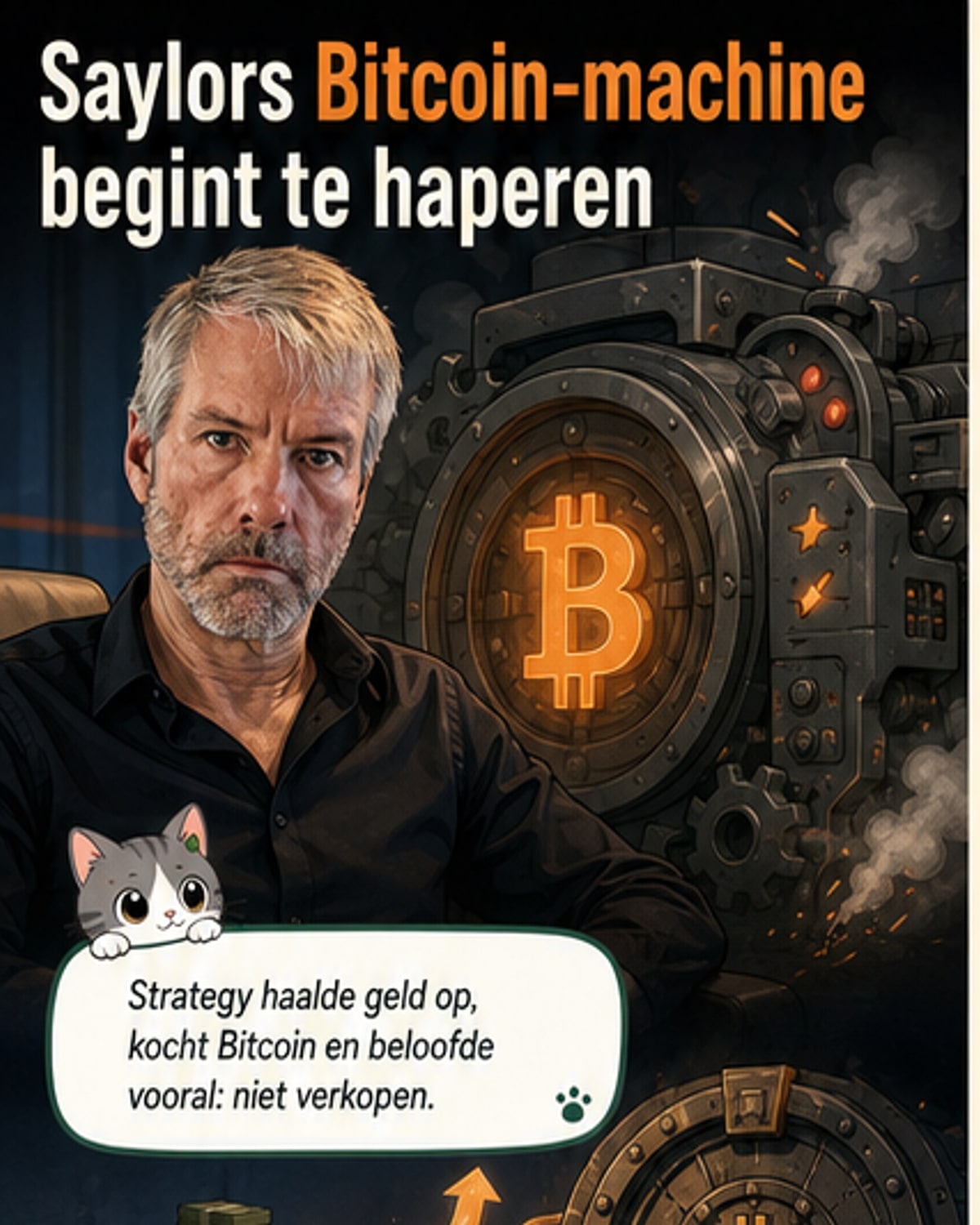 Saylors Bitcoin-machine onder druk