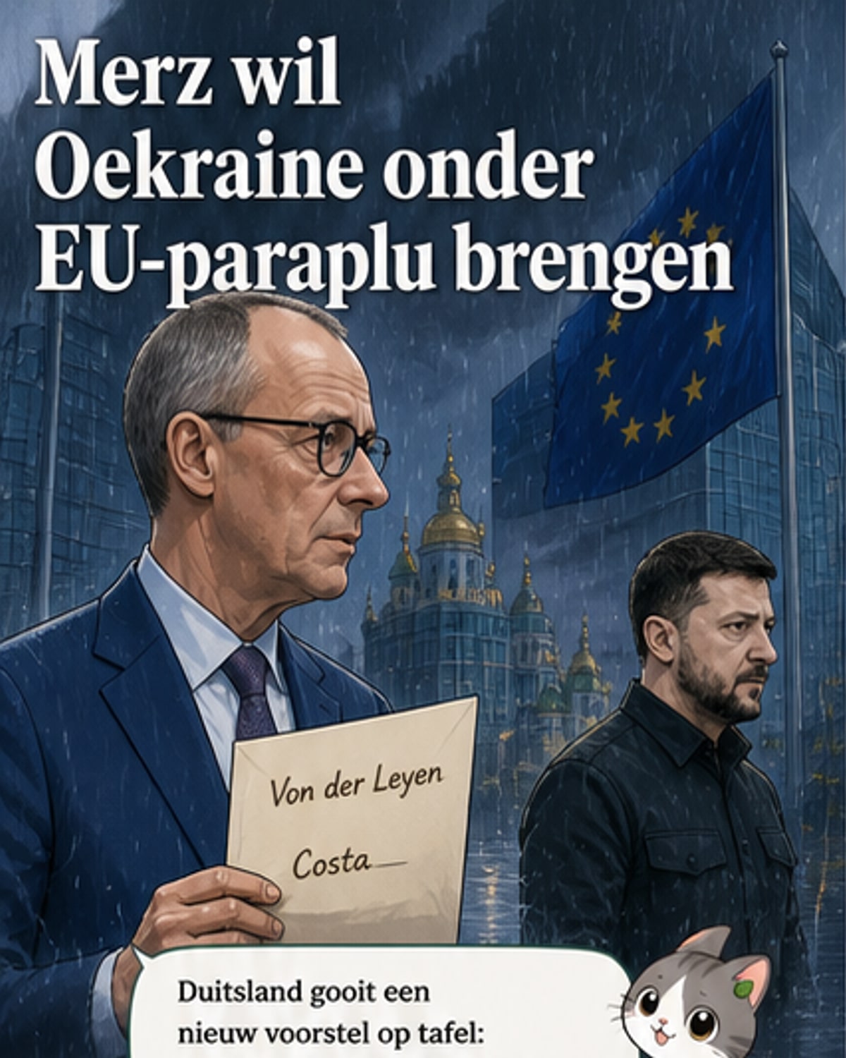 Duitsland stelt gastlid EU voor Oekraïne