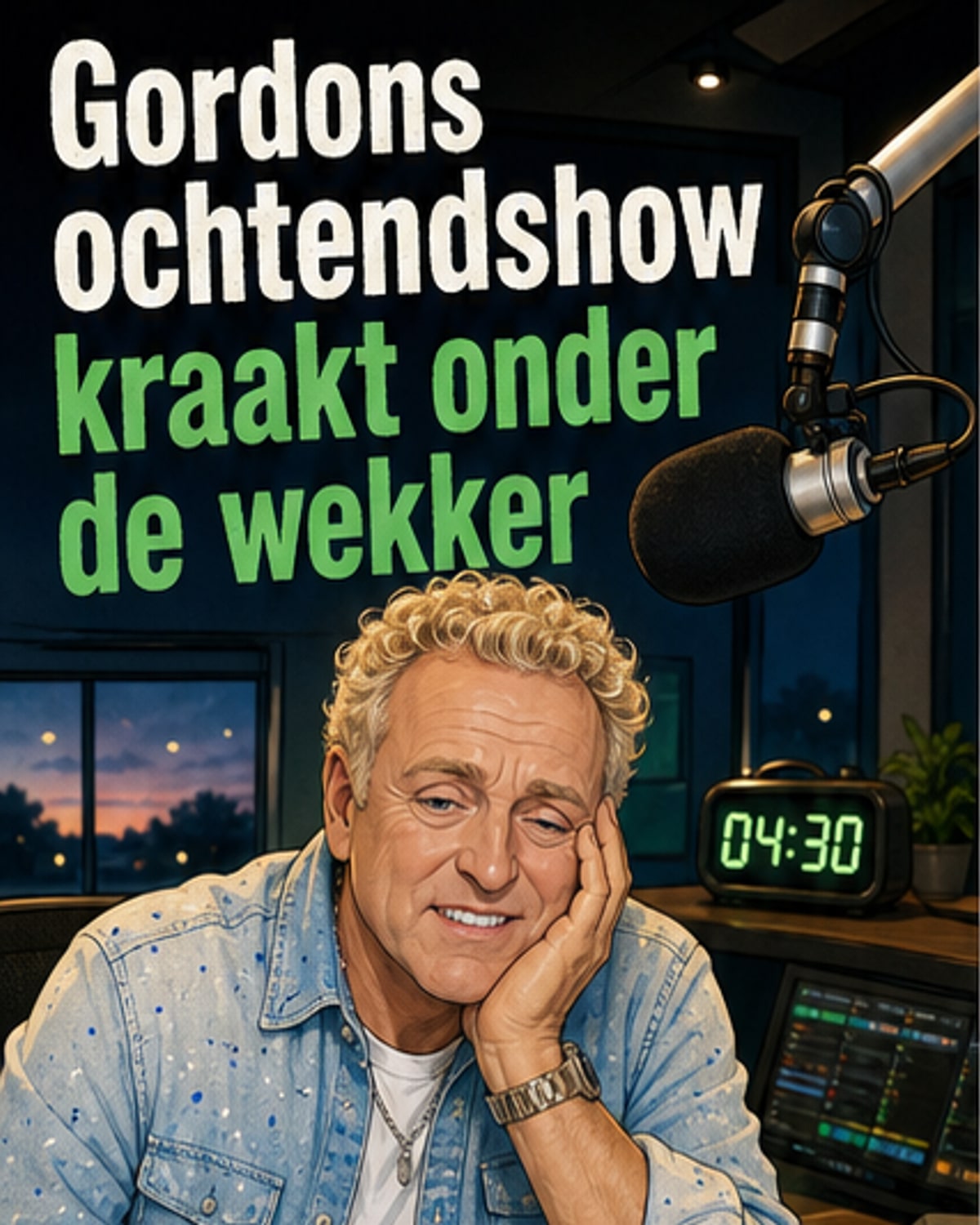Gordon twijfelt over ochtendshow