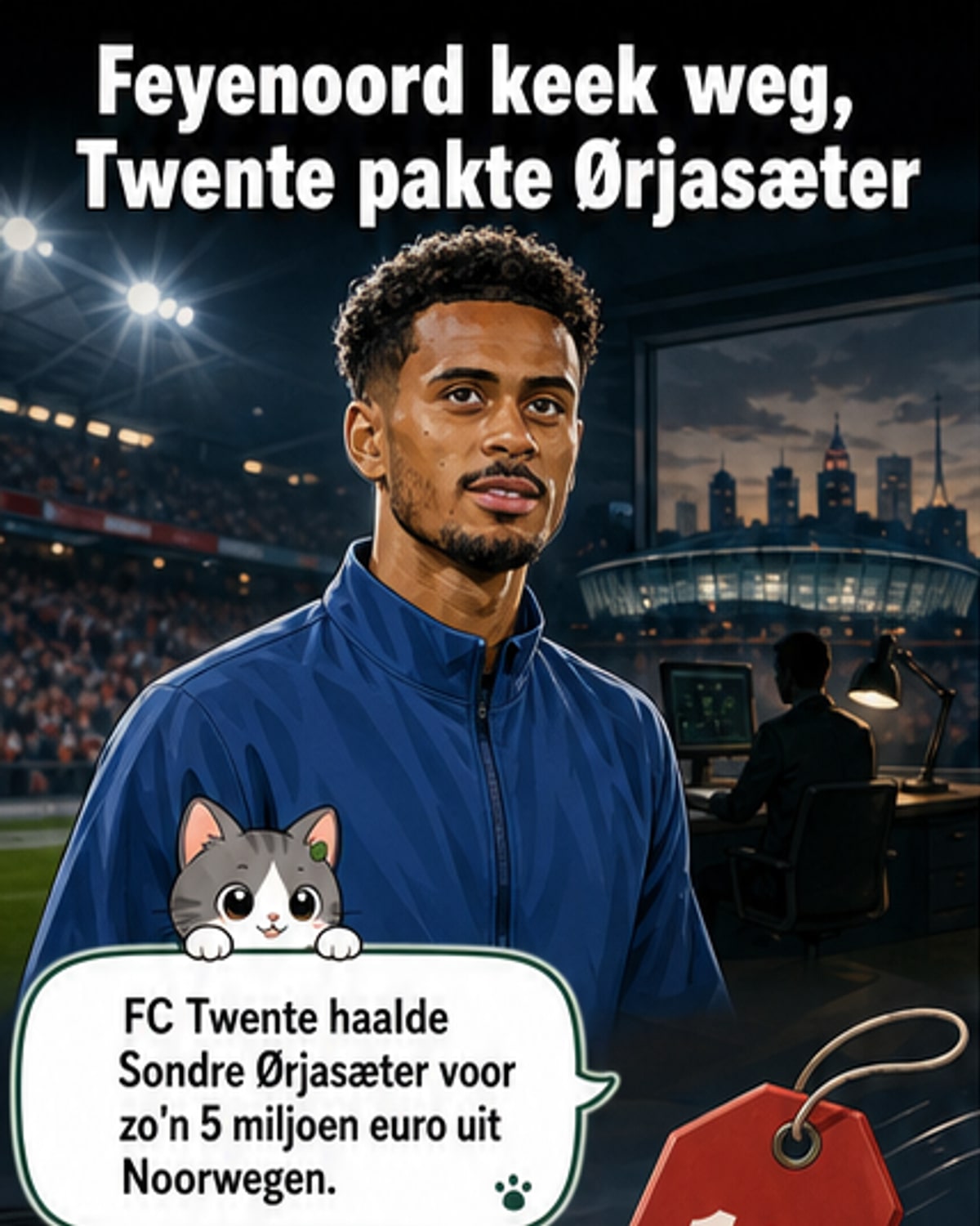 Feyenoord greep mis bij Ørjasæter
