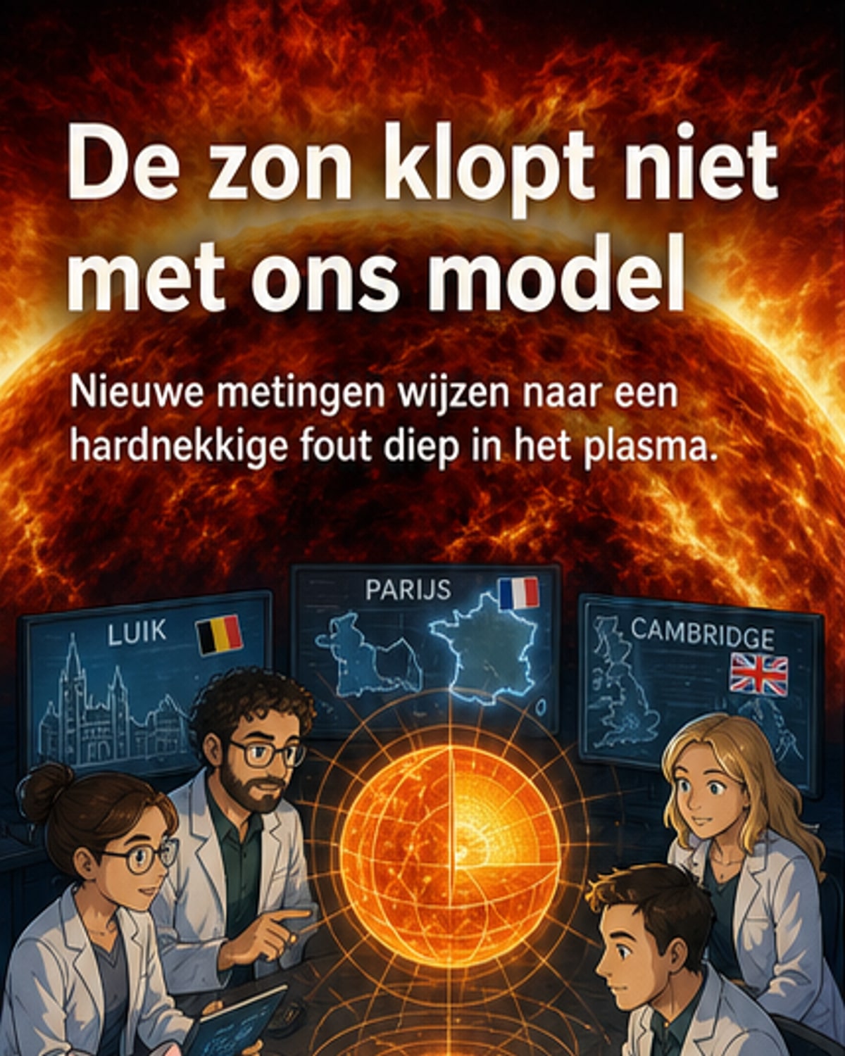 Het zonmysterie dat fysici nog steeds niet oplossen