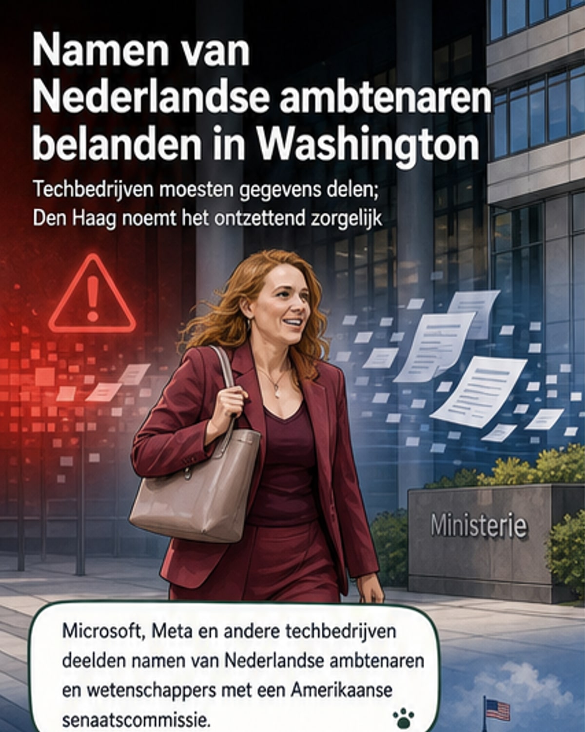 Microsoft deelde namen ambtenaren met VS