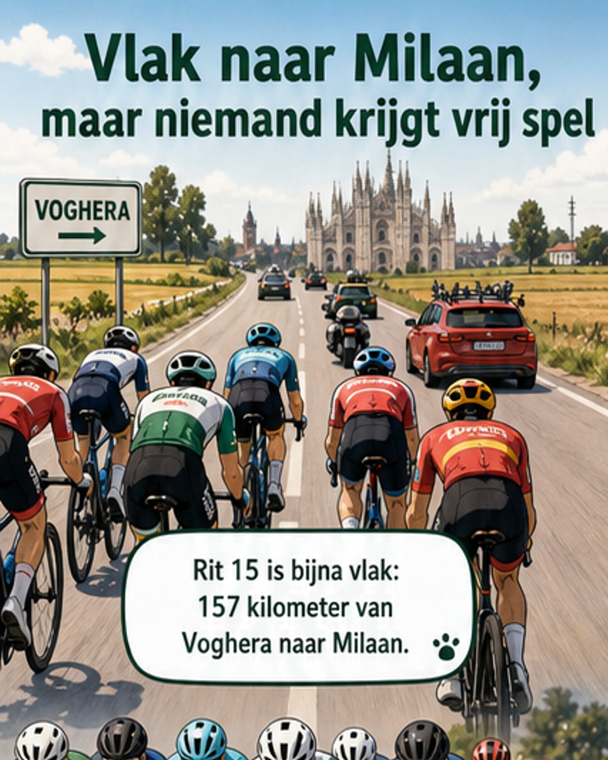 Sprinters wachten op revanche in Milaan