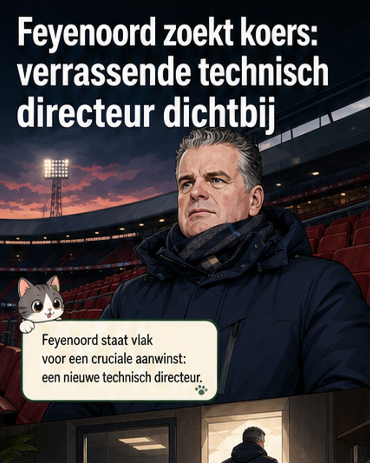 Feyenoord dicht bij nieuwe technisch directeur