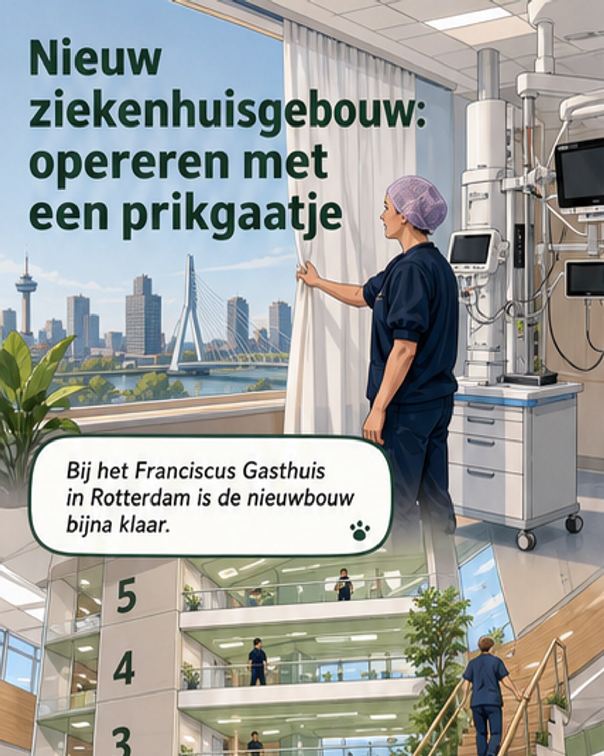 Ziekenhuis opent toptech operatiecentrum