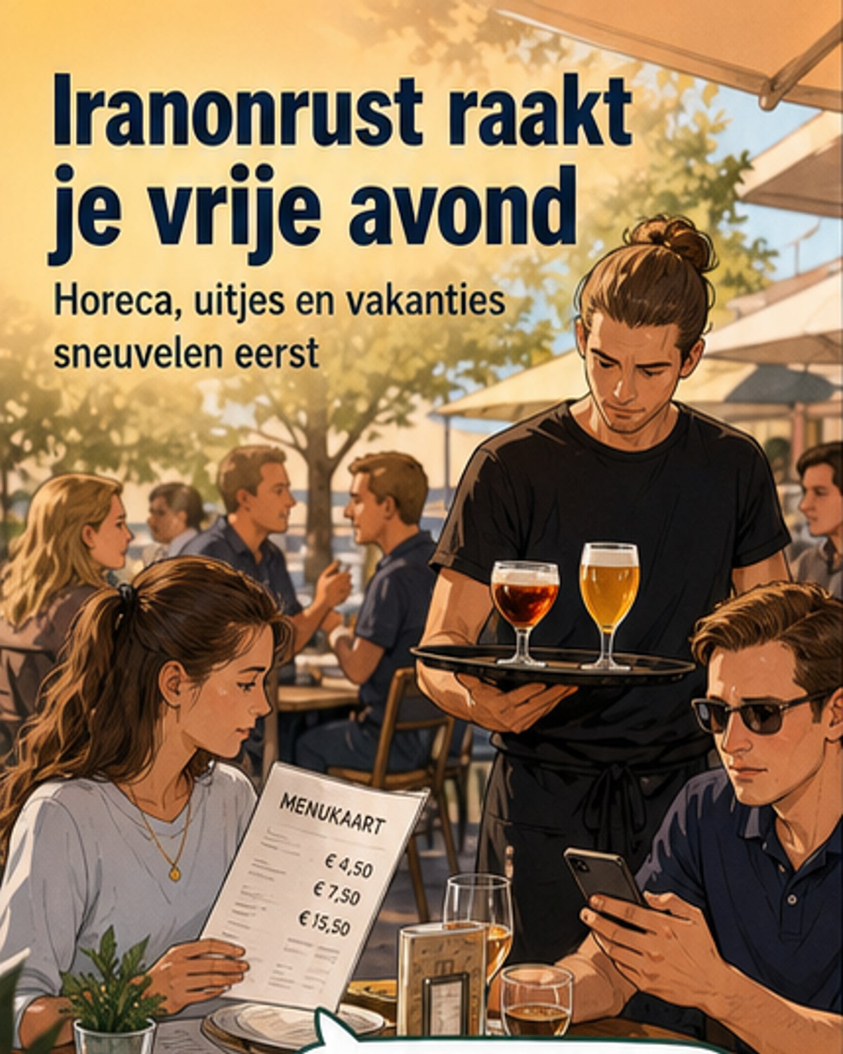 Iranoorlog drukt op portemonnee