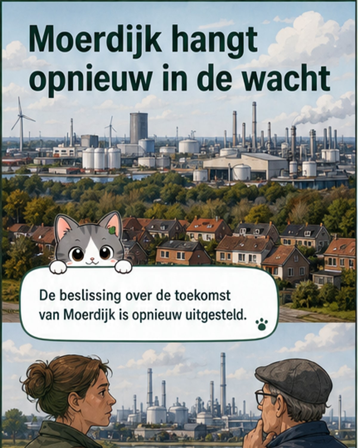 Moerdijk-besluit opnieuw uitgesteld