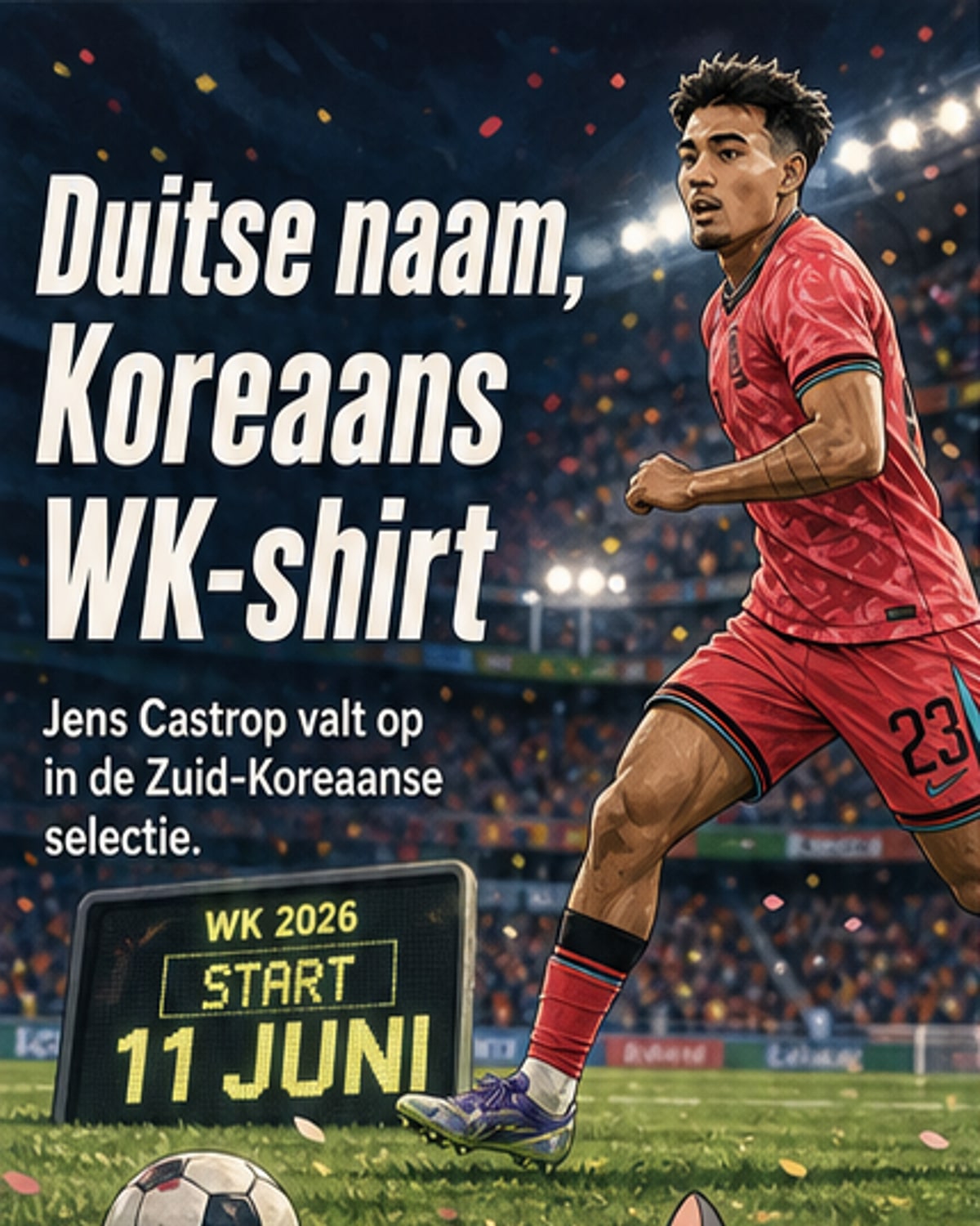 Duitser in Zuid-Koreaanse selectie?