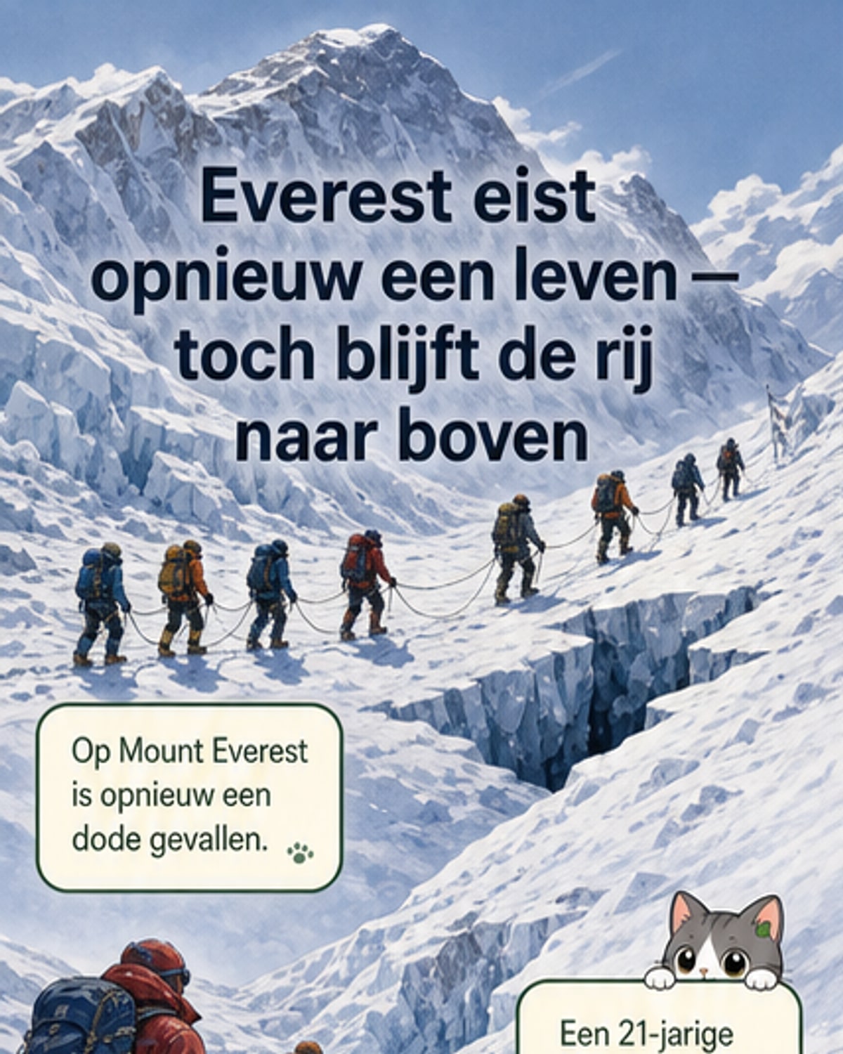 Nieuwe dode op Mount Everest