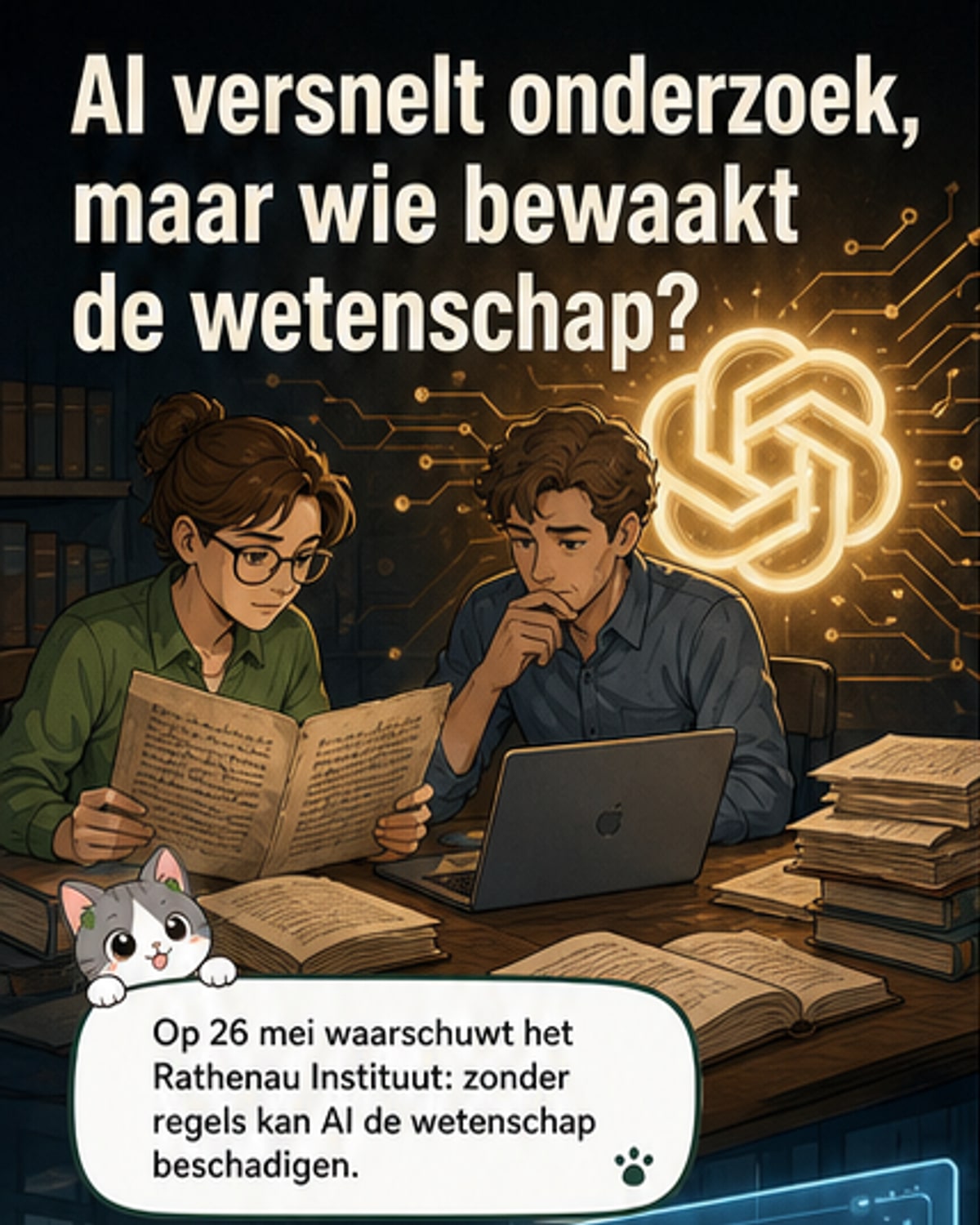 AI in wetenschap onder druk
