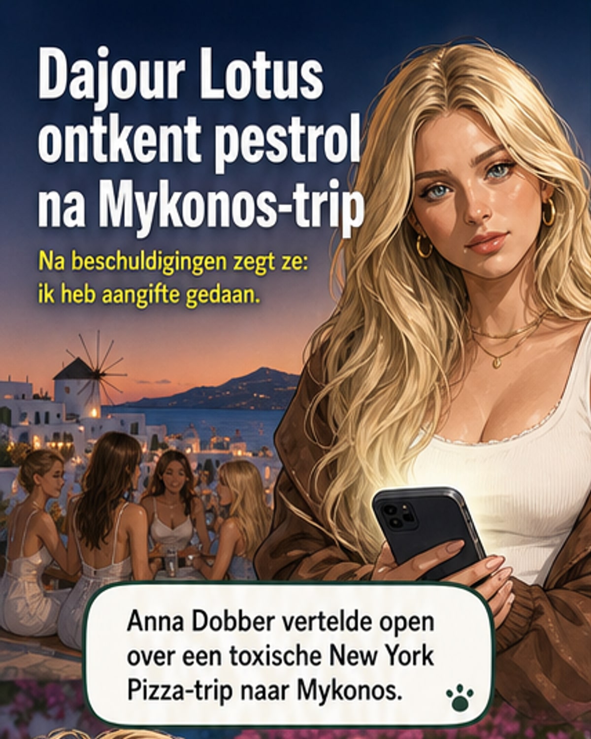 Influencer reageert op pestclaim