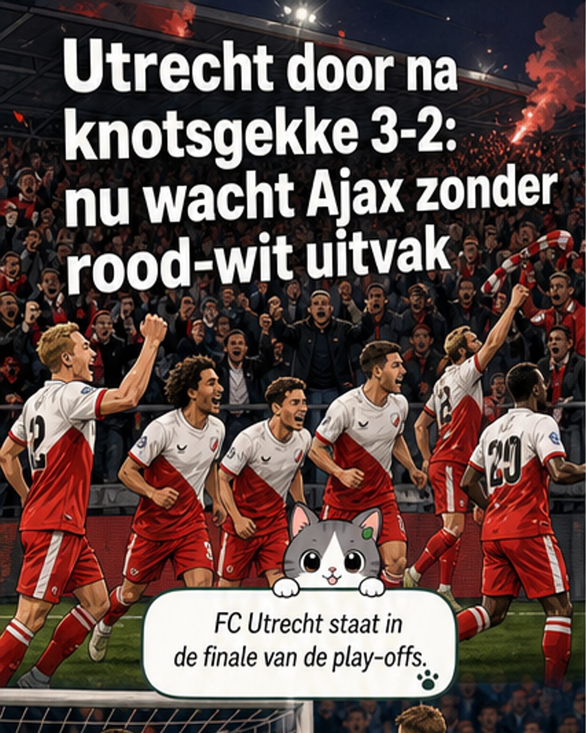 Utrecht wint play-off, finale tegen Ajax