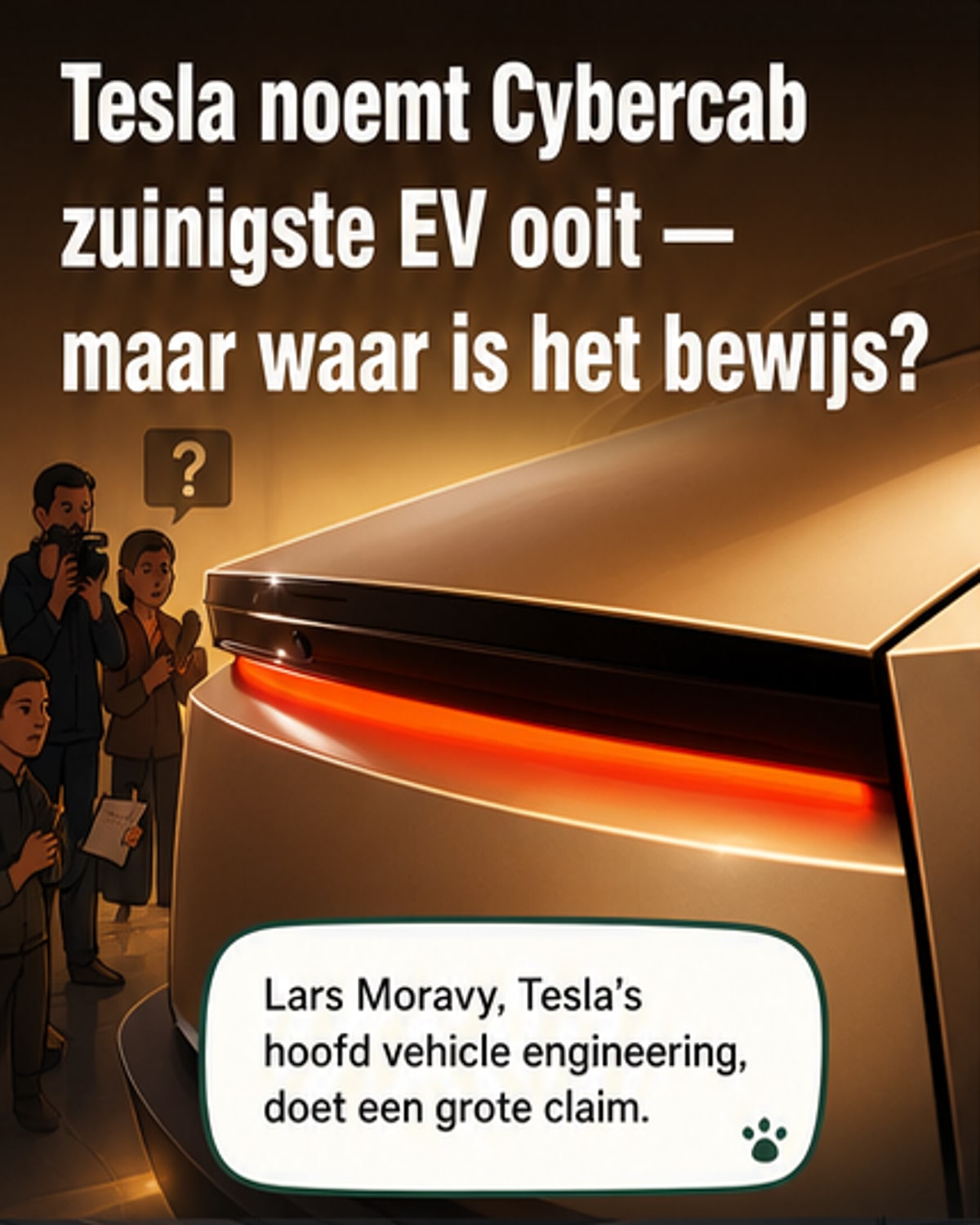 Tesla claimt meest efficiënte EV ooit