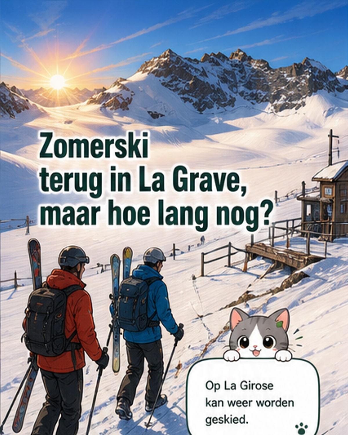 La Grave heropent voor zomerskiën