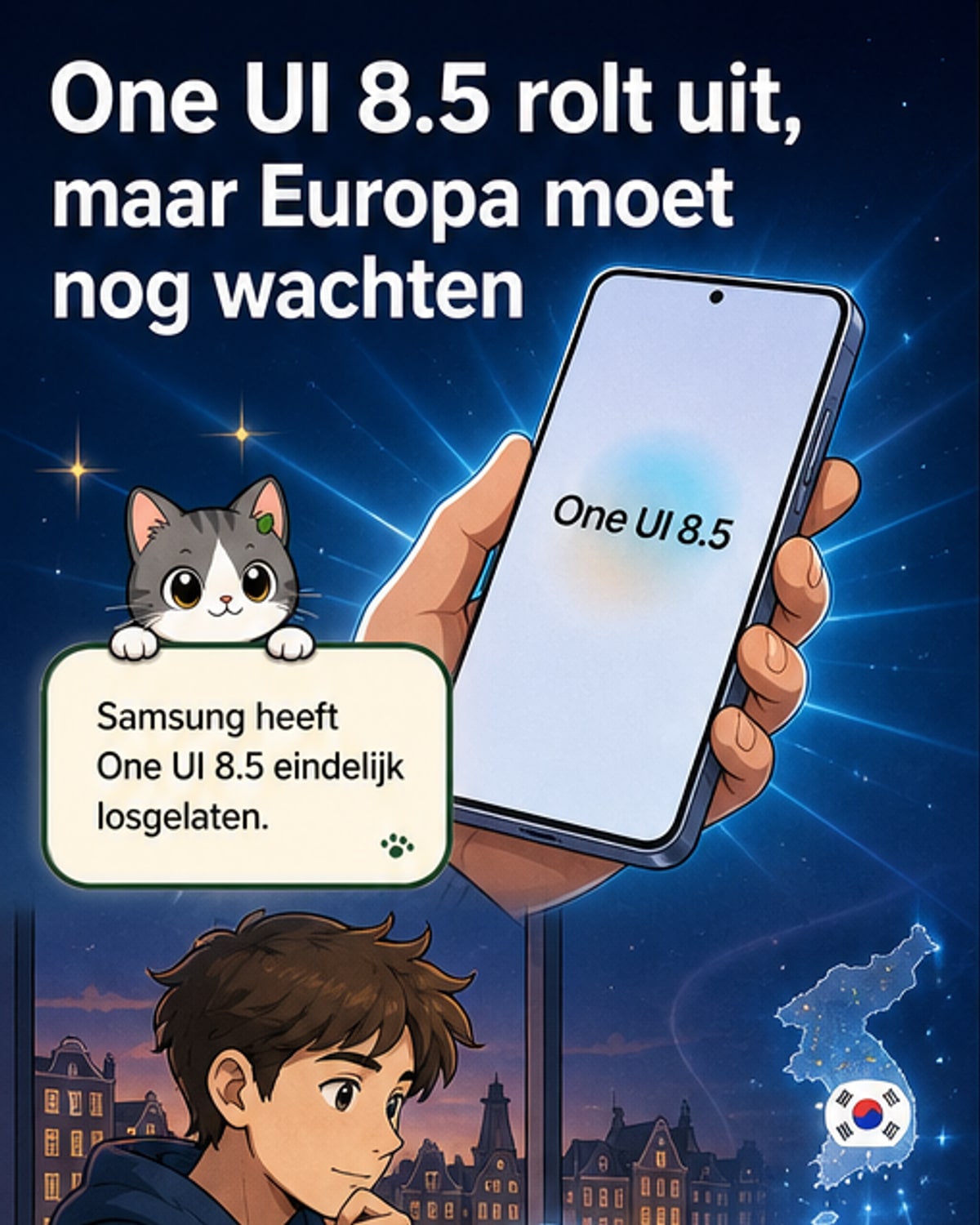 Samsung rolt One UI 8.5 uit — maar niet voor jouw telefoon