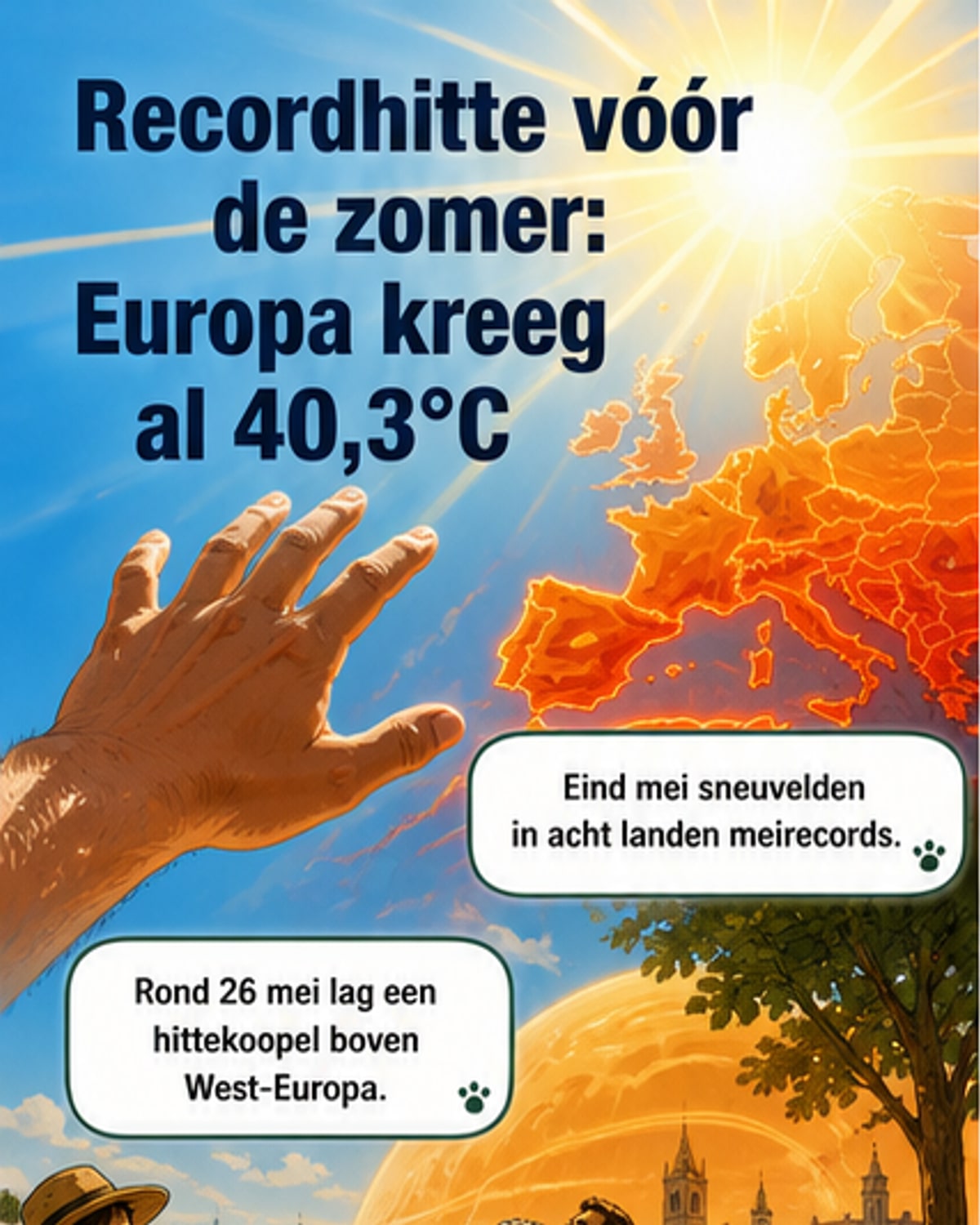 Hittegolf brak alle meirecords