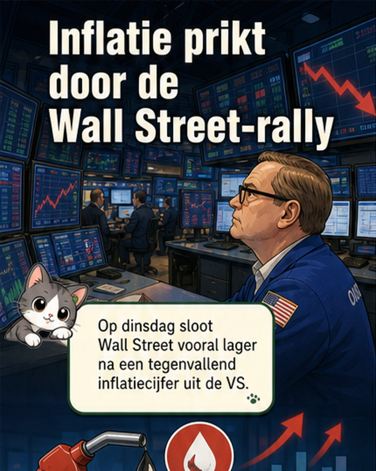 Inflatie VS trekt rem bij op Wall Street